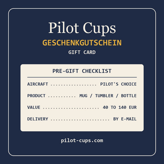 Carta regalo Pilot Cups