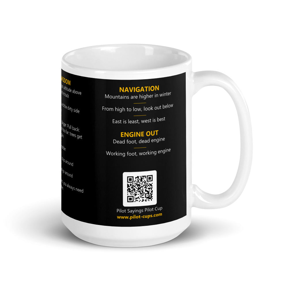 Unable. Before coffee. – Mug – noir – anse à droite